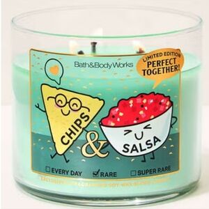 Bath & Body Works Limited Edition Candle - Chips & Salsa
